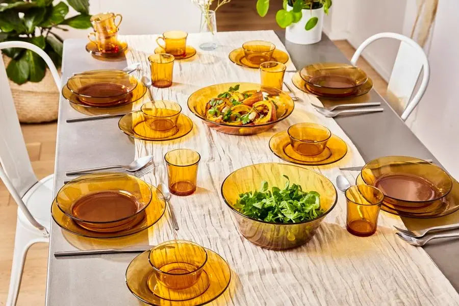 Duralex Lys Tumbler Amber 210ml - Set 6