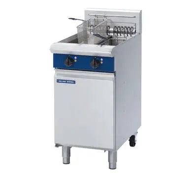 Blue Seal E44/E Twin Pan Electric Fryers 450mm  Deep Fryers