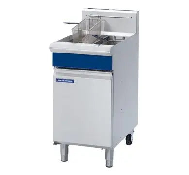 Blue Seal GT46/E Twin Pan Gas Fryers 450mm  Deep Fryers