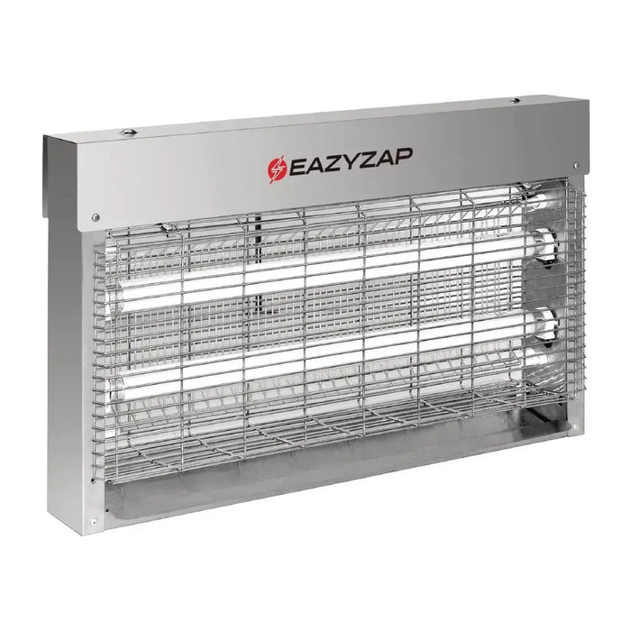 EazyZap Brushed Stainless Steel Bug Zapper 19W  Fly Killers & Pest Control