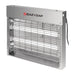 EazyZap Brushed Stainless Steel Bug Zapper – 14W  Fly Killers & Pest Control