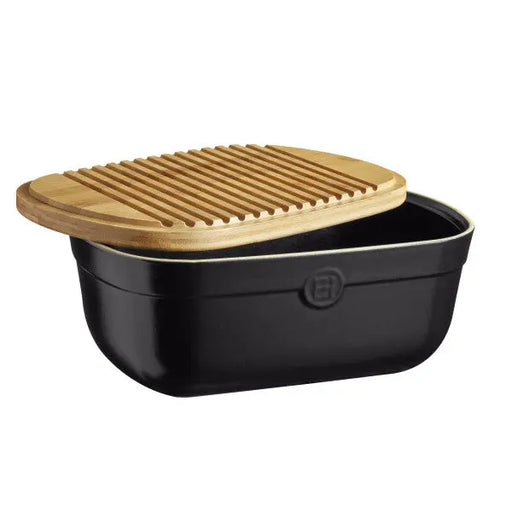 Emile Henry Bread Box - Truffle  Bread Bins