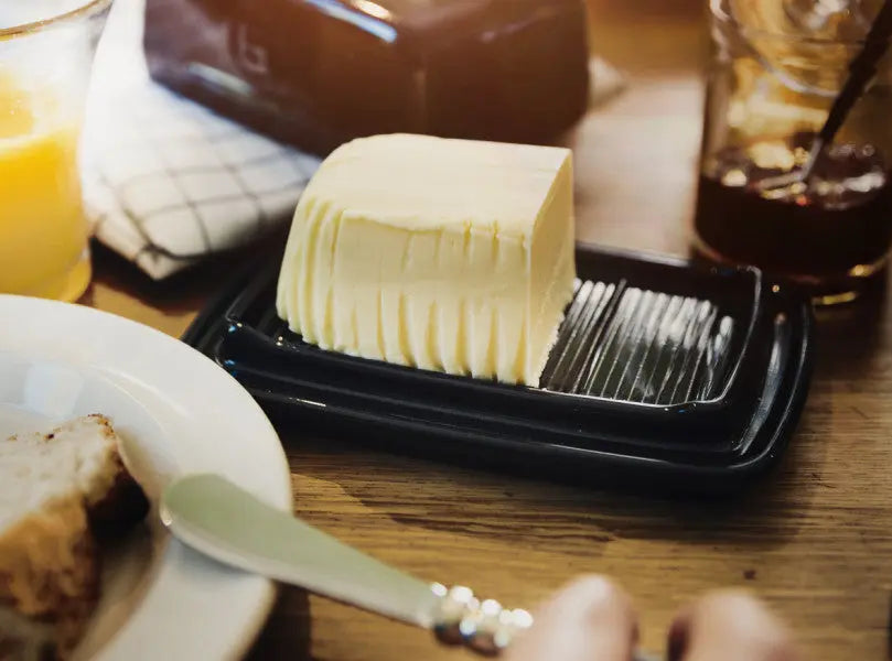 Emile Henry Butter Dish - Truffle  Sauce & Butter Dishes