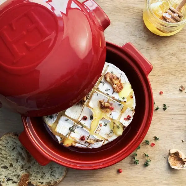Emile Henry Cheese Baker - Burgundy