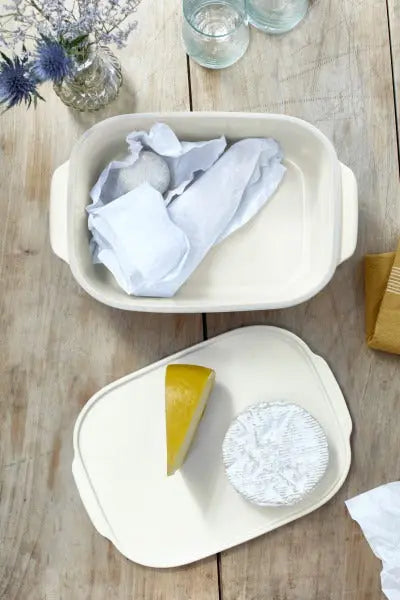 Emile Henry Cheese Box - Chalk