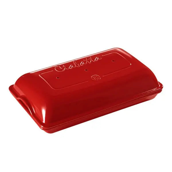 Emile Henry Ciabatta Bread Baker - Burgundy