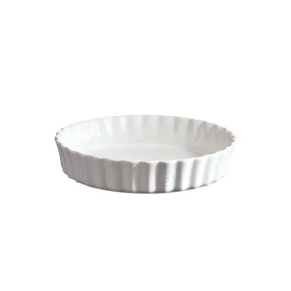 Emile Henry Deep Flan Dish 24 cm - Flour