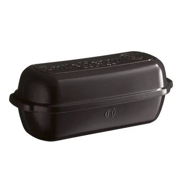 Emile Henry Large Bread Loaf Baker - Charcoal