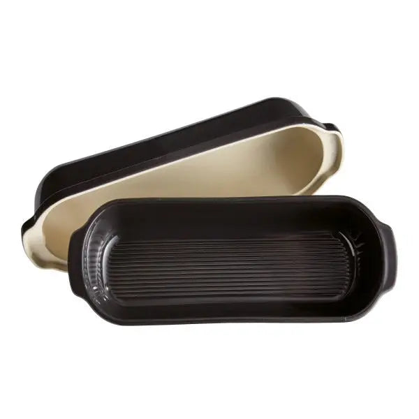 Emile Henry Large Bread Loaf Baker - Charcoal