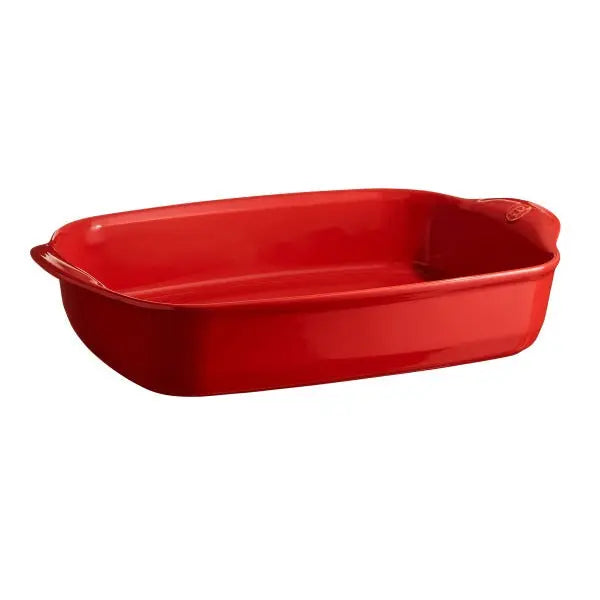 Emile Henry Large Rectangular Oven Dish - Burgundy