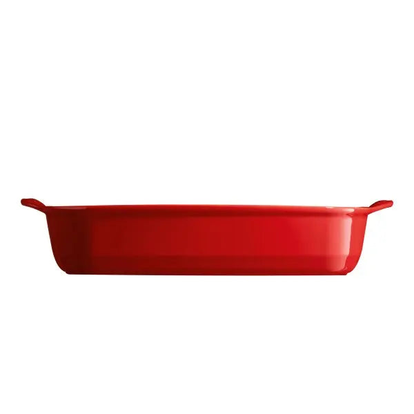 Emile Henry Large Rectangular Oven Dish - Burgundy
