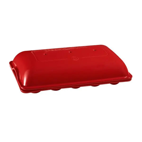 Emile Henry Mini-Baguettes Bread Baker - Burgundy