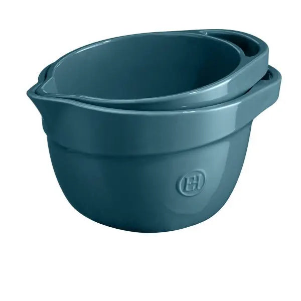Emile Henry Mixing Bowl - 2.5L - Blue Flame