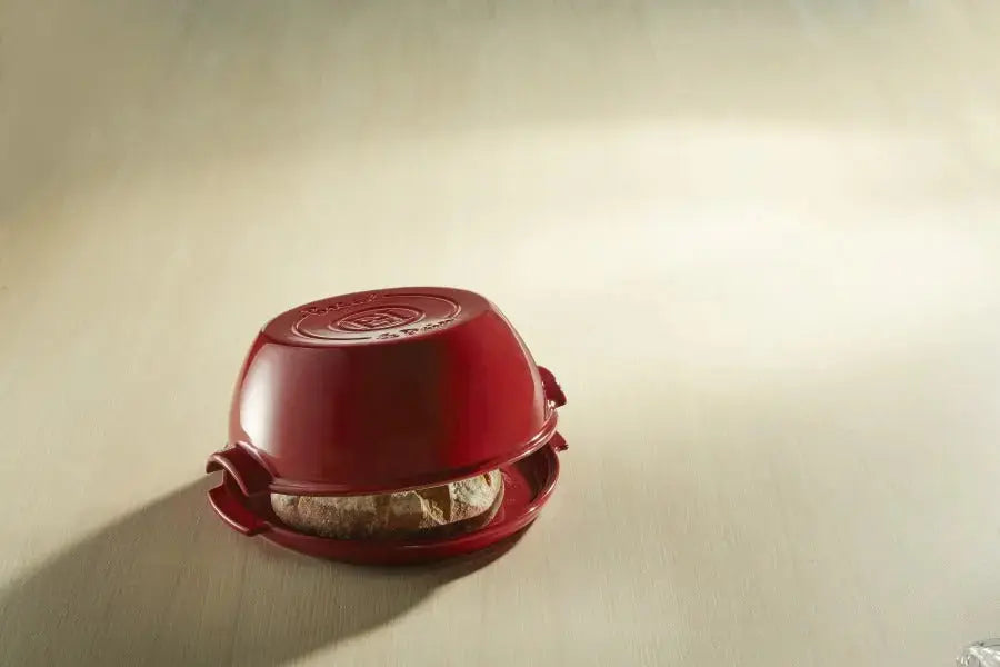 Emile Henry Round Bread Baker - Burgundy  Bread Bakers