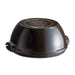 Emile Henry Round Bread Baker - Charcoal  Bread Bakers