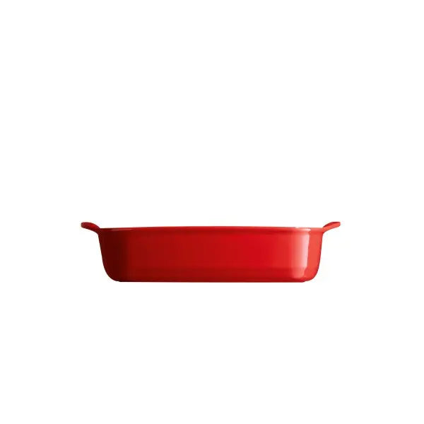 Emile Henry Small Rectangular Oven Dish - Burgundy
