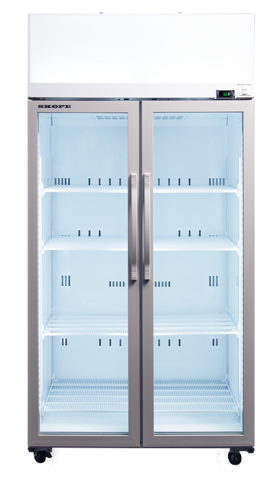 SKOPE EziCore 2 Door Display Fridge - TCE1000N product image