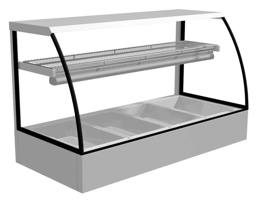 Festive Cornwall Bain Marie Counter Top  Countertop Display Heated