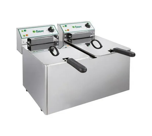Fimar Twin Tank Countertop Fryer 2 x 8L - FR88