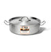 Force Low Casserole with Lid 260x85mm / 4.5Lt  Frypans - Stainless Steel