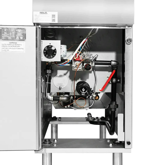 Frymax VP122 Commercial V-Pan Gas Fryer - VP122LPG - view 5 - Simply Hospitality NZ