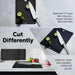 Furi Duraboard Black Chopping Board 44 x 32.5cm 