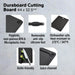Furi Duraboard Black Chopping Board 44 x 32.5cm 