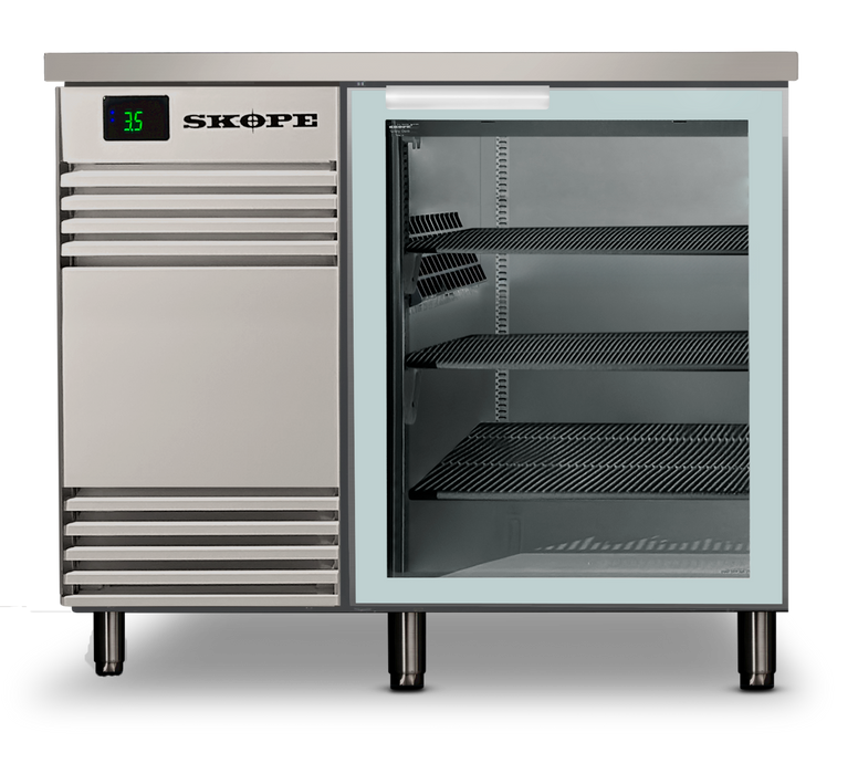 SKOPE BackBar Glass Chiller - Stainless, LH, Remote - GC.1.GSWr product image