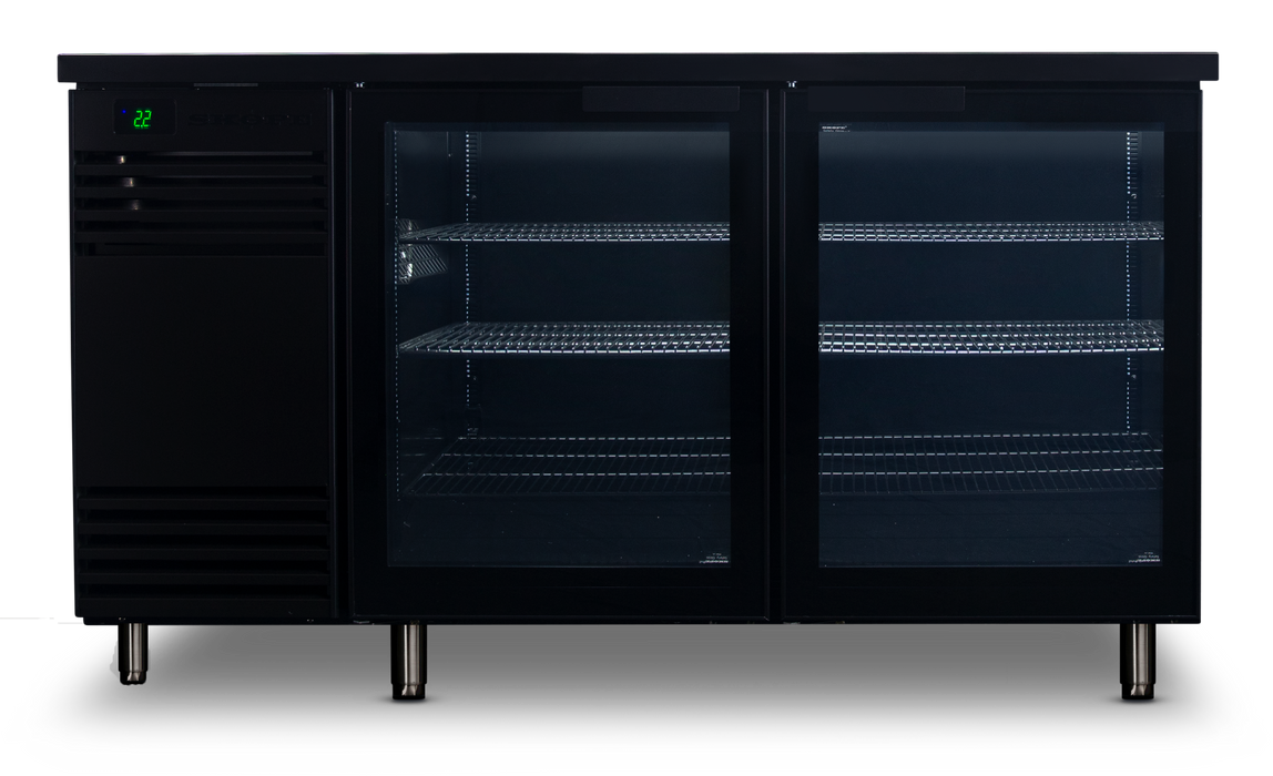 SKOPE BackBar Glass Chiller - Black, LH - GC.2.GSW product image