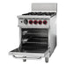 Gasmax GBS4TS 4 Burner Commercial Gas Range with Oven - GBS4TS Natural Gas - view 3 - Simply Hospitality NZ