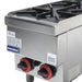 Gasmax JUS-TR 2 Burner Benchtop Gas Cooktop - JUS-TR-2B Natural Gas - view 3 - Simply Hospitality NZ