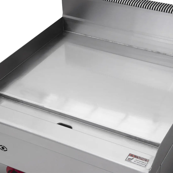 Gasmax JUS-TRG60 600mm Benchtop Gas Griddle - JUS-TRG60ELPG LPG - view 3 - Simply Hospitality NZ