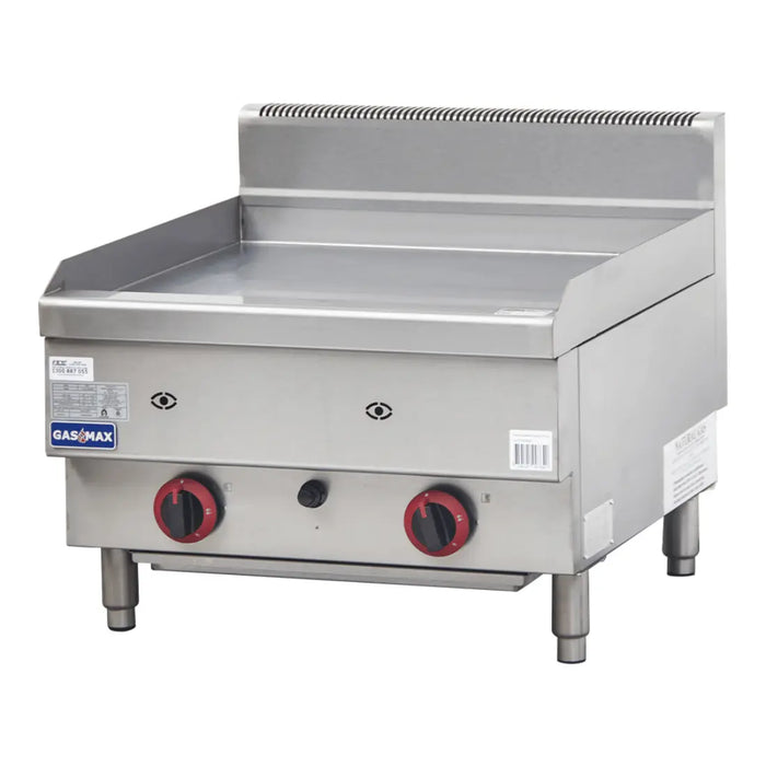 Gasmax JUS-TRG60 600mm Benchtop Gas Griddle - JUS-TRG60ELPG LPG - view 7 - Simply Hospitality NZ