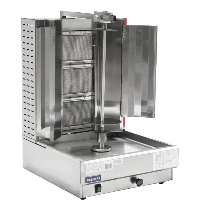 Gasmax KB-3 3 Burner Semi-Automatic Kebab Machine - KB-3 Natural Gas - view 4 - Simply Hospitality NZ