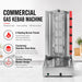 Gasmax KB-5 5 Burner Semi-Automatic Kebab Machine - KB-5 - view 4 - Simply Hospitality NZ