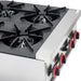 Gasmax RB-4 4 Burner Commercial Gas Cooktop - RB-4E Natural Gas - view 3 - Simply Hospitality NZ