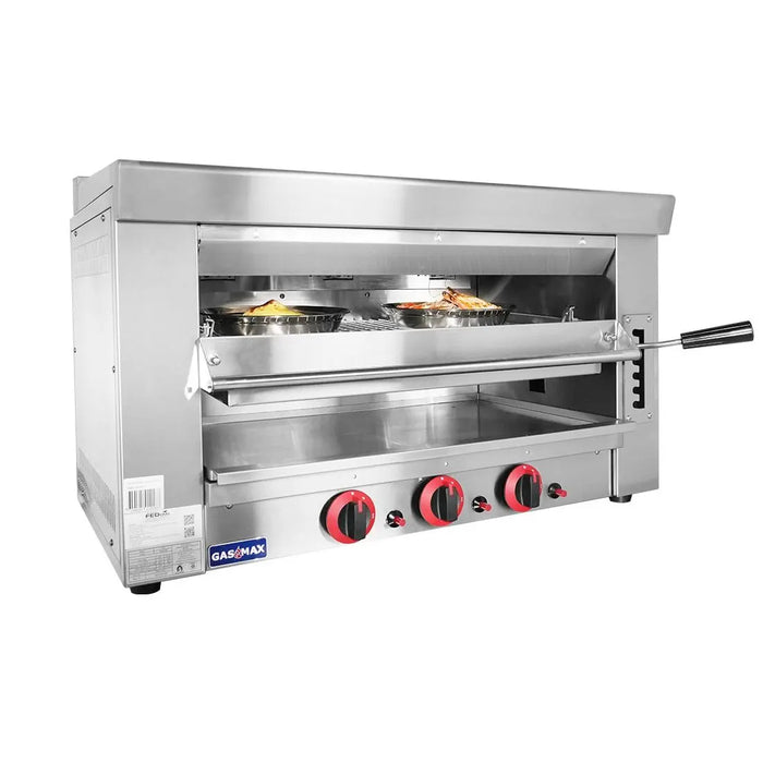 Gasmax REB-03 Heavy-Duty Gas Salamander - REB-03ELPG - view 7 - Simply Hospitality NZ
