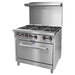 Gasmax S36P 6 Burner Commercial Gas Range with Oven - S36PLPG - Simply Hospitality NZ