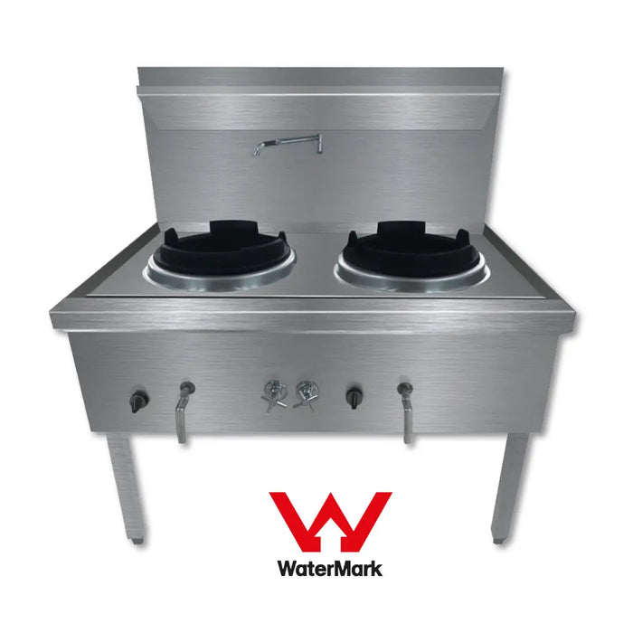 Gasmax WW-2 Double Waterless Wok Burner - WW-2N Natural Gas - Simply Hospitality NZ