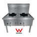 Gasmax WW-2 Double Waterless Wok Burner - WW-2L LPG - view 2 - Simply Hospitality NZ