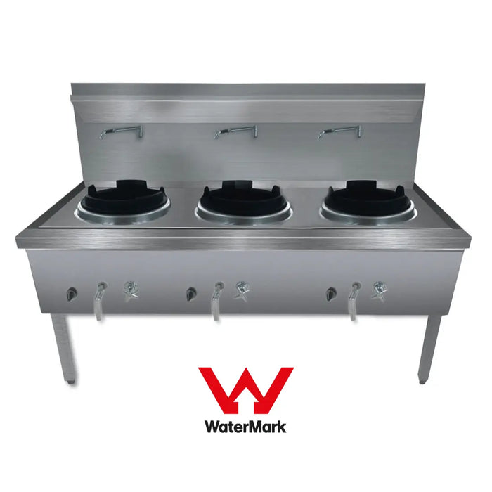 Gasmax WW-3 Triple Waterless Wok Burner - WW-3L LPG - view 2 - Simply Hospitality NZ