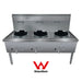 Gasmax WW-3C Triple Waterless Chimney Wok Burner - WW-3NC Natural Gas - Simply Hospitality NZ