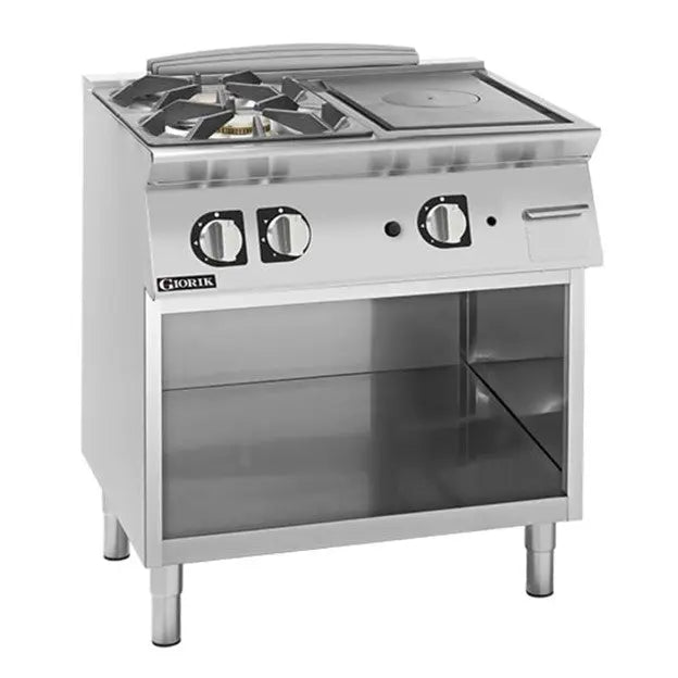 Giorik 700 Series Combination Solid Top and Gas Burner  Combination Cooktops