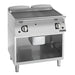 Giorik 700 Series Half Ribbed Half Smooth Plate Frytop Griddle on Open Base  Griddles