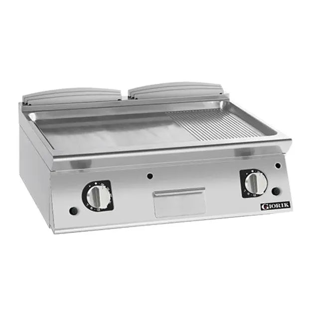 Giorik 900 Series 800mm wide Half Ribbed Half Smooth Frytop Griddle  Griddles