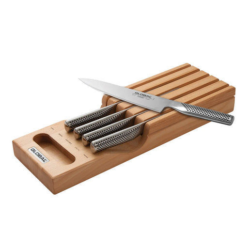 Global Hikaeme 6pc In-Drawer Cut Set  Knife Sets