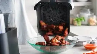 GreenPan Bistro PFAS Free Airfryer with See-Thru Lid 6.5L  Air fryers