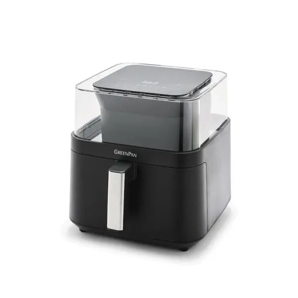 GreenPan Bistro PFAS Free Airfryer with See-Thru Lid 6.5L  Air fryers