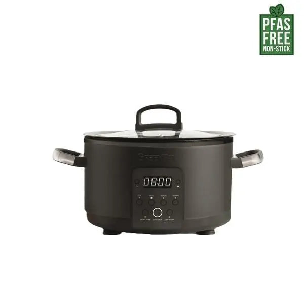 GreenPan Bistro Slow Cooker 3.7L PFAS Free - Black  Slow cookers