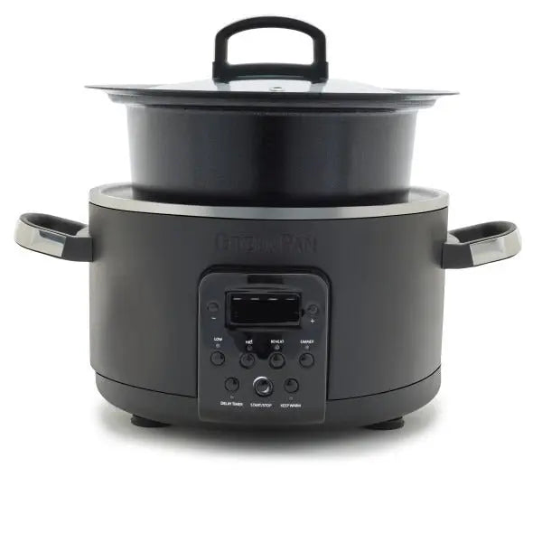 GreenPan Bistro Slow Cooker 3.7L PFAS Free - Black  Slow cookers